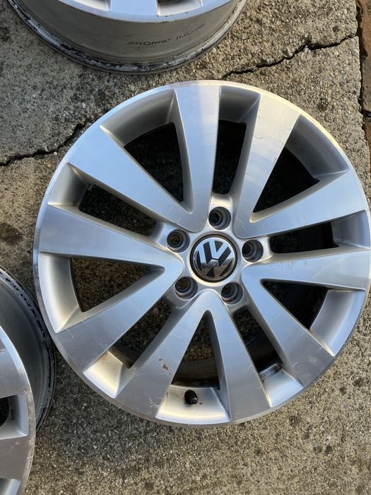Jante aliaj R17 5x112 Audi/Vw/Skoda/Seat/VAG impecabile cromate