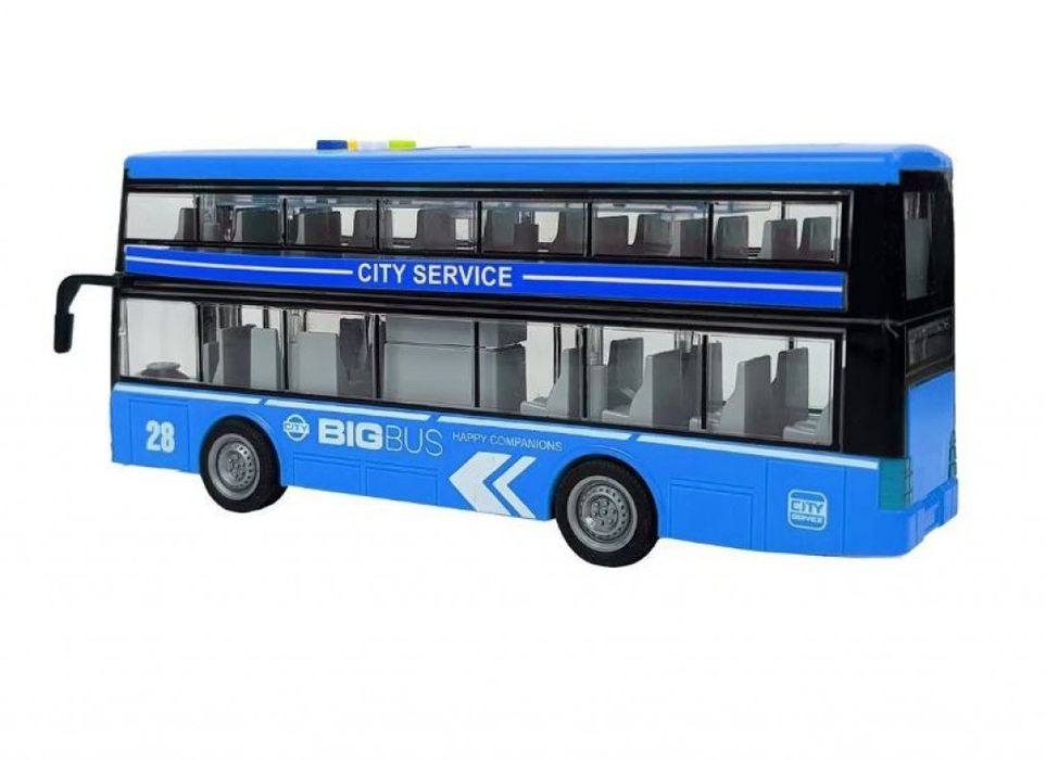 Детски двуетажен автобус, Звук и светлини