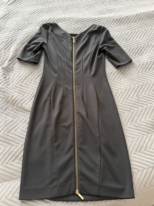 Платье б/у черное