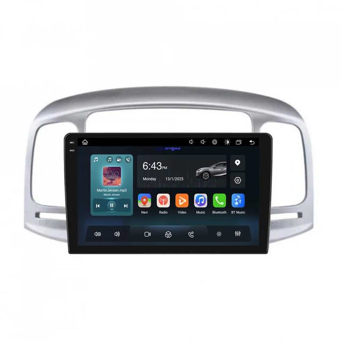 Navigatie Dedicata Hyundai Accent (2007-2012) 9Inch, WiFi, Carplay
