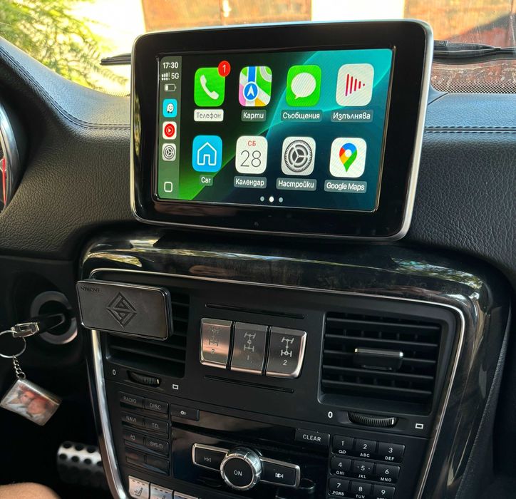 Mercedes Apple CarPlay Android Auto Оригинална Активиране Програмиране