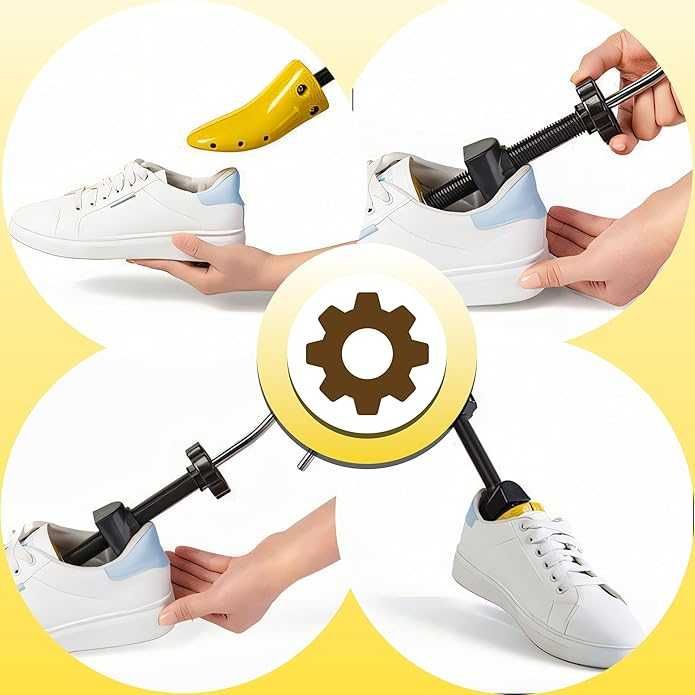 Set 2 sanuri pentru largit pantofi marimea 40-47 extensibile accesorii