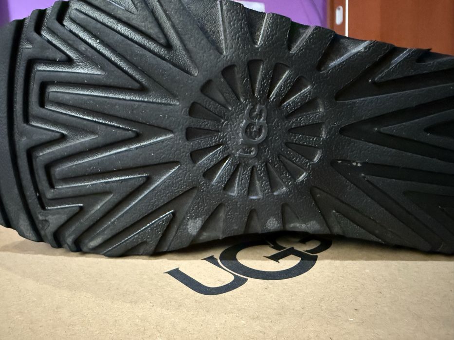 Cizme dama UGG piele naturala  neagra