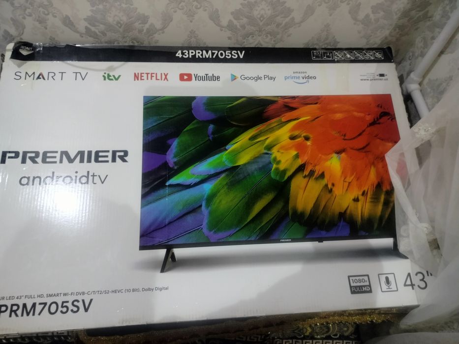 Assalomu aleykum 43 razmerlik televizor sotiladi