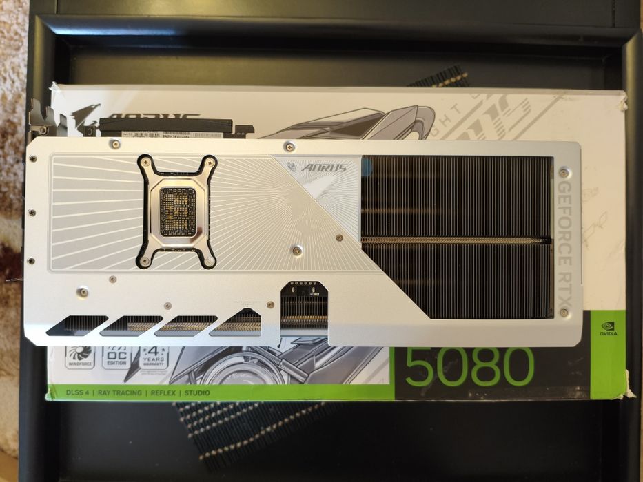 #GARANTIE# / Placa video / Gigabyte RTX 5080 Aorus Master ICE / 16GB GDDR7 / 256-bit