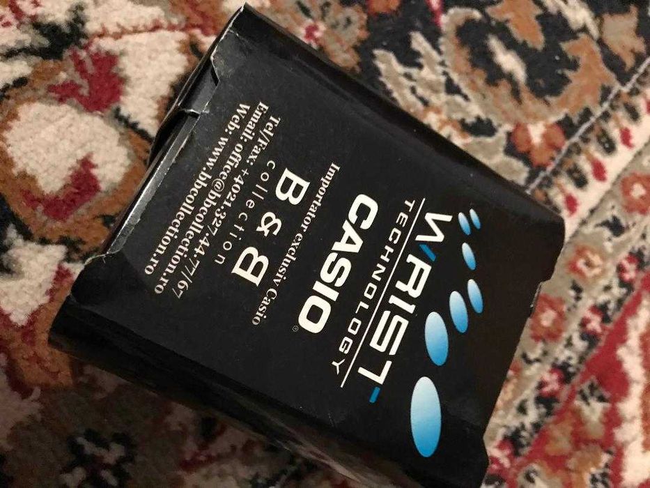 vand ceas casio twin sensor nou la cutie