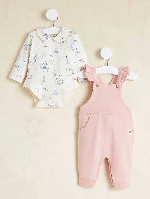 Set body + salopeta  6-7 ani /  116-122 (noi)