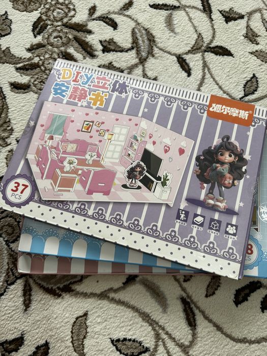 Новые игрушки для сборки в упаковки