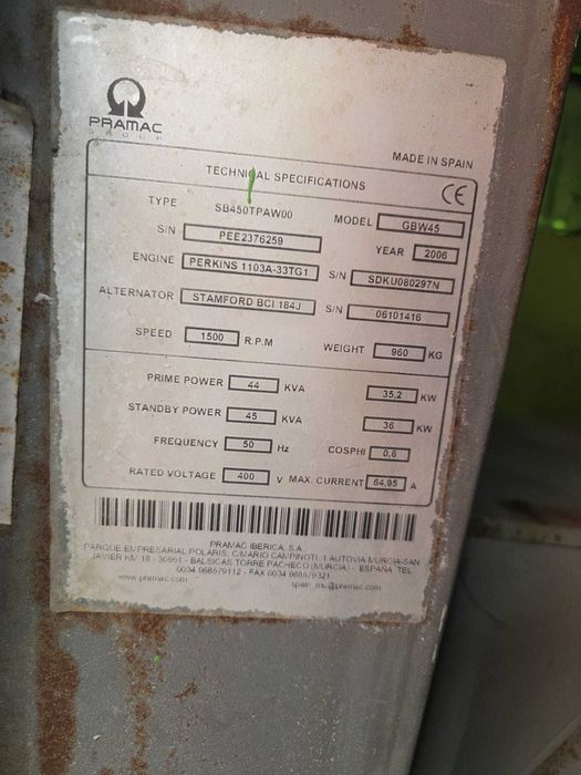 Vand generator Pramac