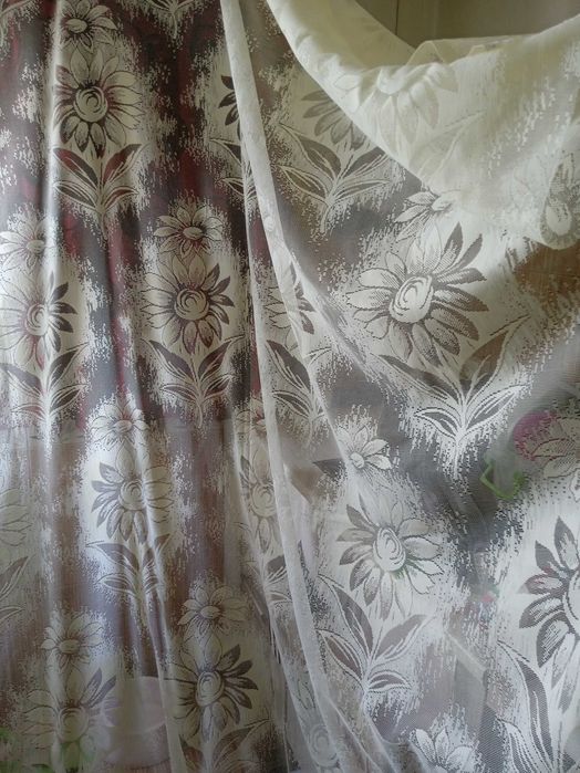 Perdea (material de perdea) 3m/5m nou floarea soarelui/galben pal