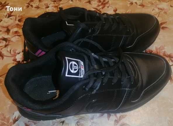 SERGIO TACCHINI Оригинал Нови Кожени Дамски Маратонки 39