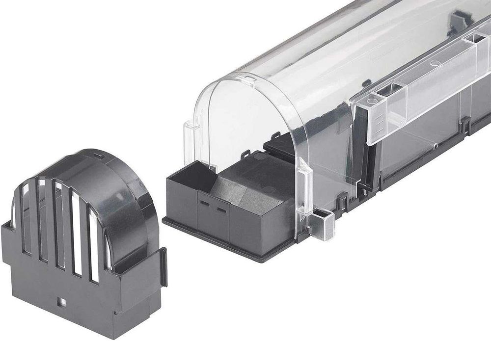 Хуманен капан за улов на мишки, многократна мишеловка с подвижен капак