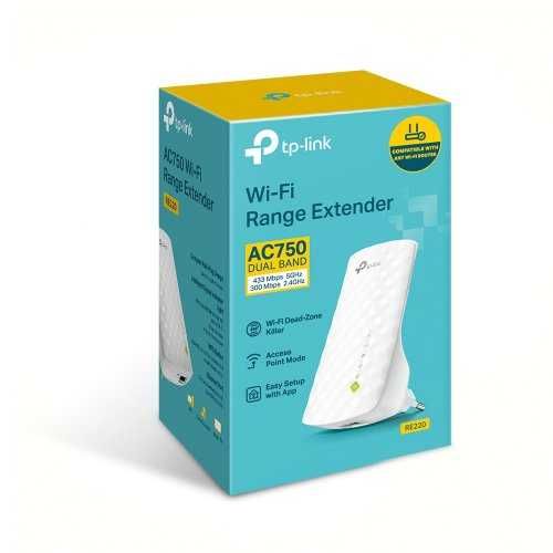 TP-Link RE220 AC750 Усилитель Wi-Fi сигнала