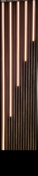 Panou acustic cu banda led