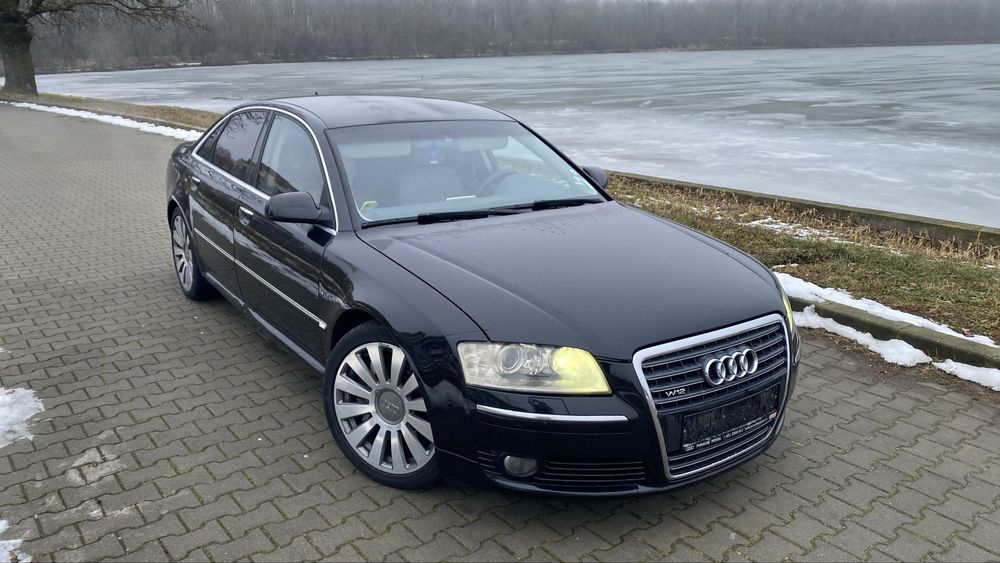 Vand Audi A8 W12  6.0i 450cp/ 2005/ Ventilatie/ Masaj/ VARIANTE 11000€