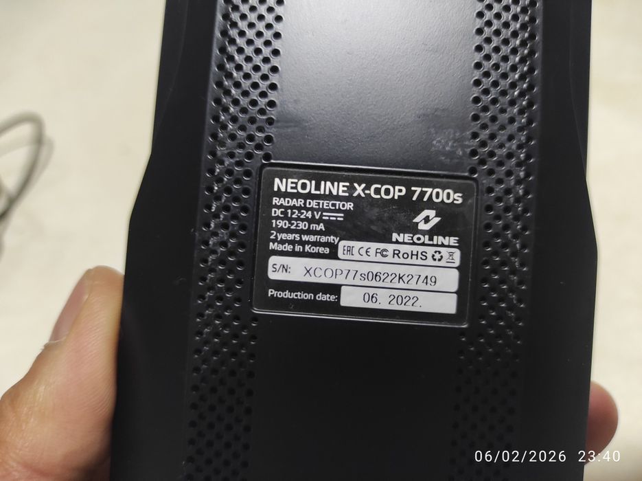 Antiradar Neoline Xcop 7700s sotiladi