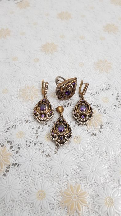 Серебряный набор