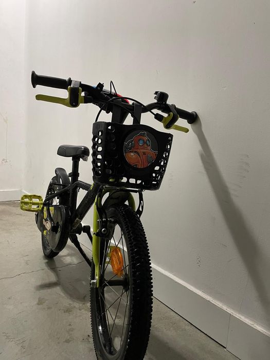 Vind bicicleta BICICLETĂ 16 INCH 4-6 ANI 500 ROBOT B'TWIN