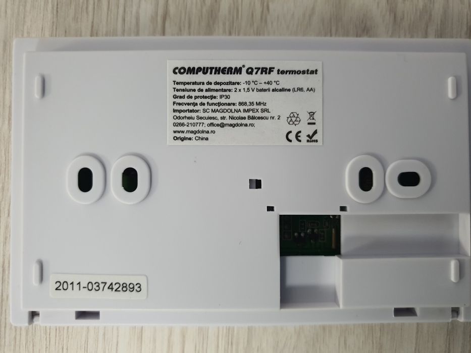 Termostat de cameră wireless programabil Computherm Q7RF
