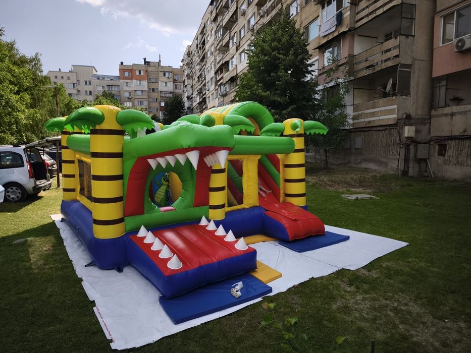 Веселият Крокодил/ детски батут
