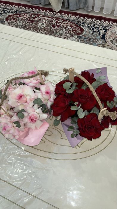 Букеты розы.