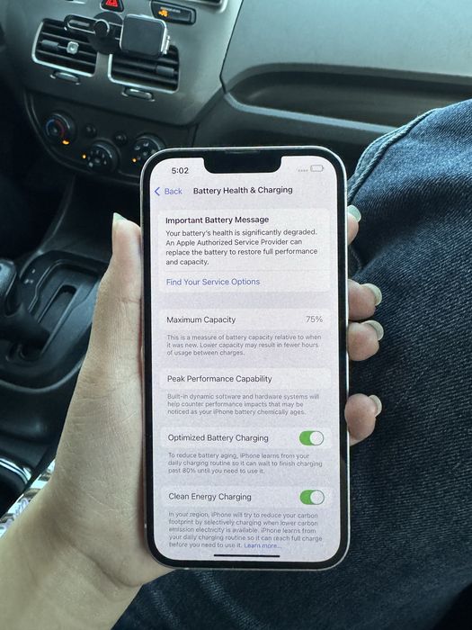 iphone 13 256gb 75%.