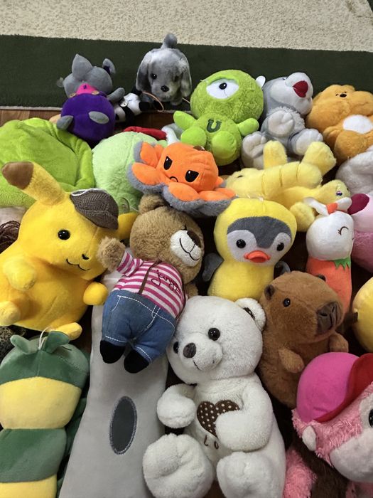 игрушки детские мягкие