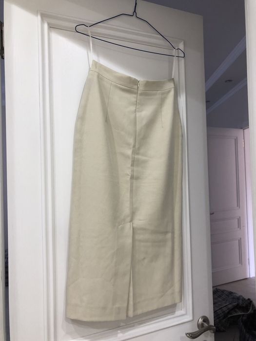 Юбка малли белая