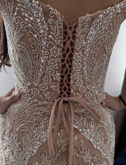 Rochie elegantă de cununie – superbă, purtată o singură dată