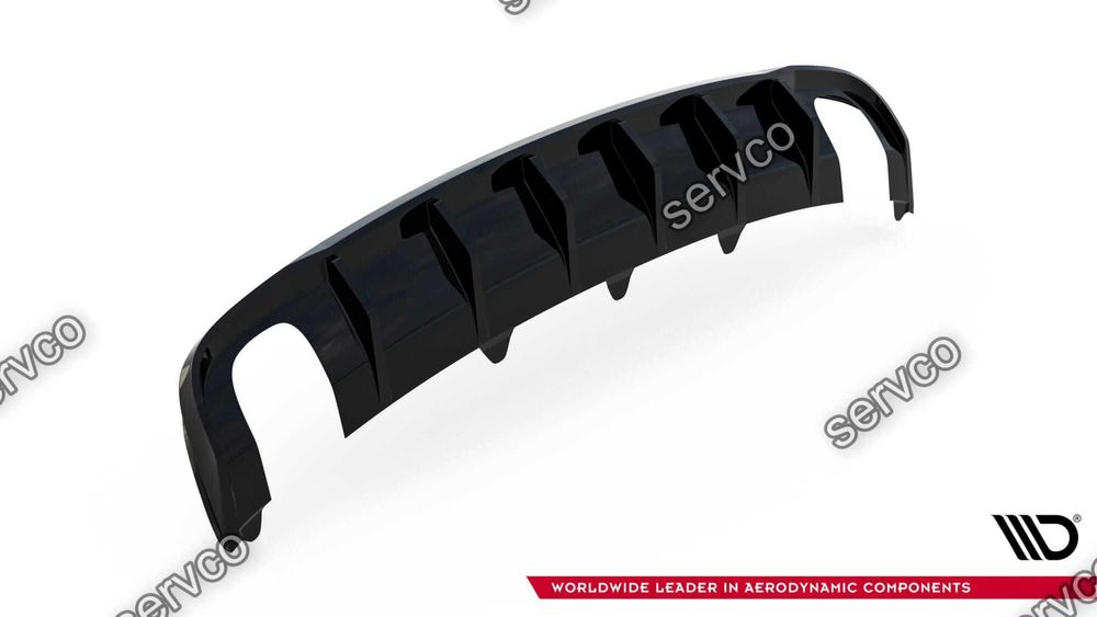 Difuzor bara spate Audi A4 B8.5 Facelift 2011-2015 v33 Maxton Design