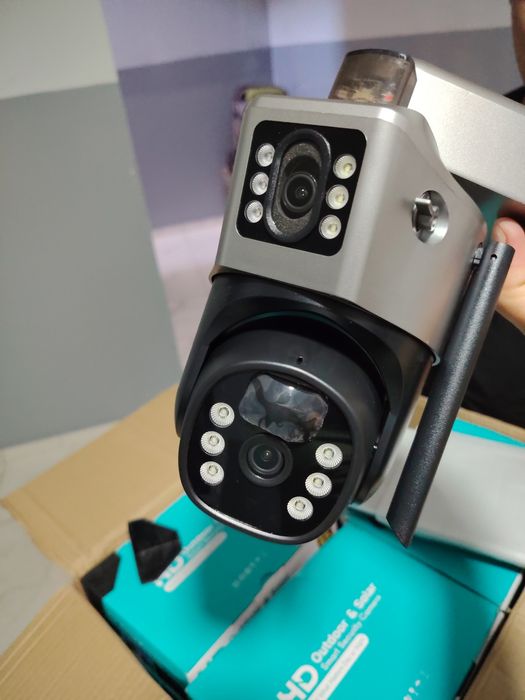 Камера 4G Wi-Fi солнечных батарей управления с смартфона