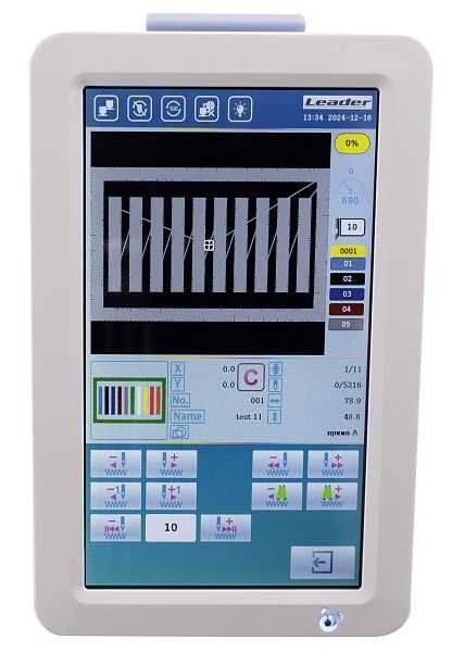 Masină de broderie aunjmată industrială tip compact model: ArtMaster LE-10
