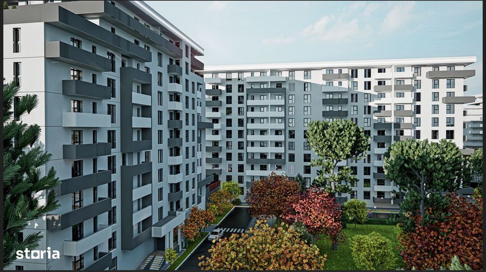 Apartament de 3 camere cu terasa ampla,96.70mp Confort Urban Evolution