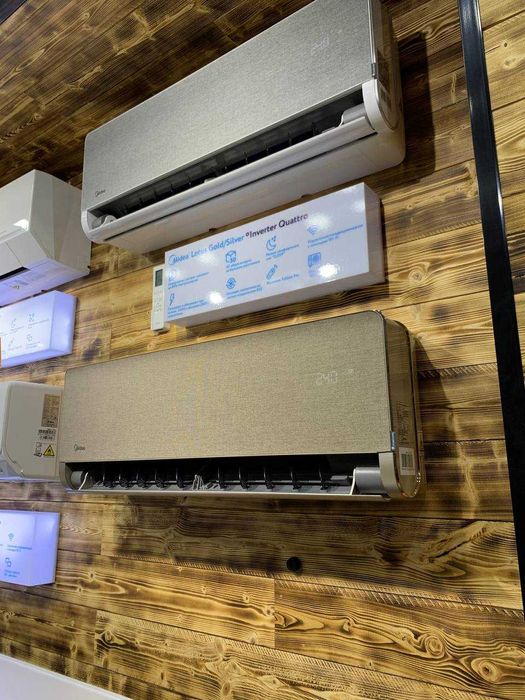 Кондиционер Midea/ Konditsioner Midea Lotus Silver 12 000 Btu Inverter