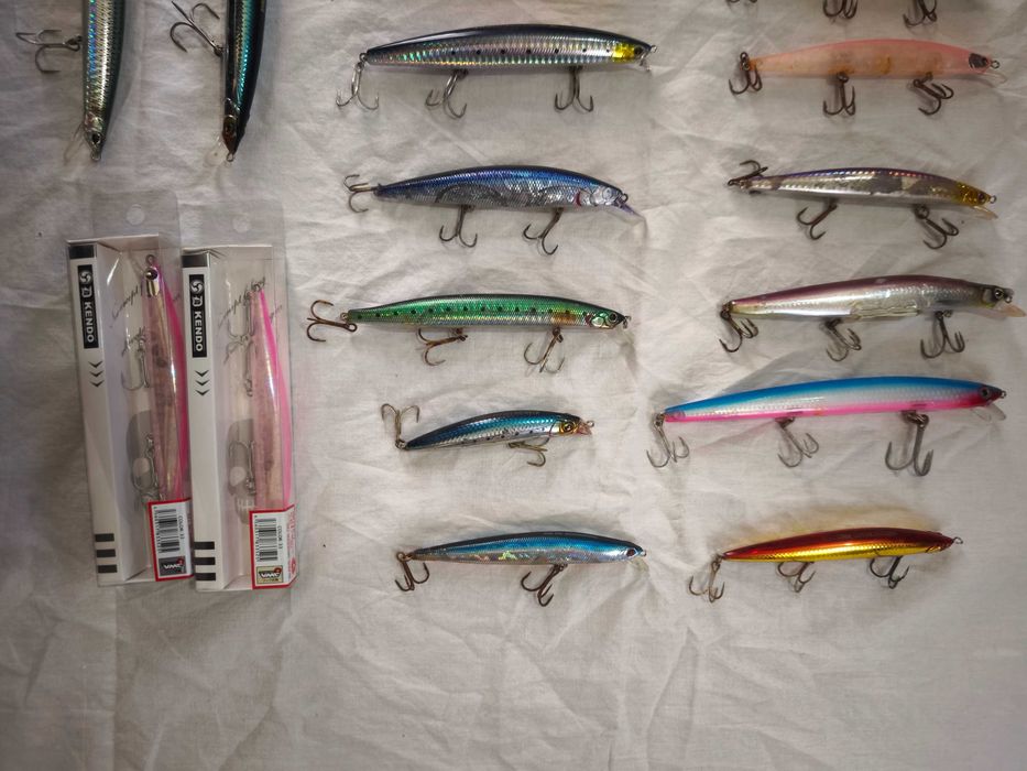 Комплект 22 бр. морски воблери – Silent Assassin, Blade Minnow, Hardcore, Tide minnow, Rapalla