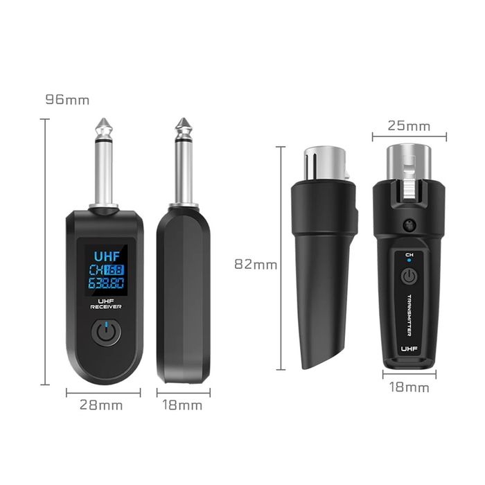 Vind transmitator wirles microfon