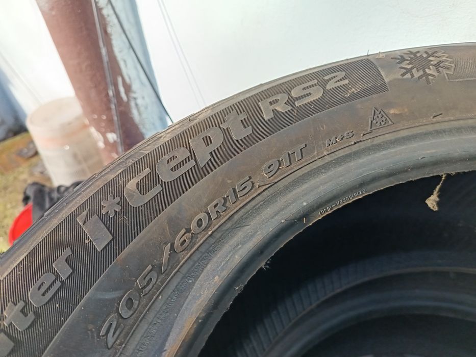 Anvelope MS iarna 205 60 15 hankook 2021 6.4mm