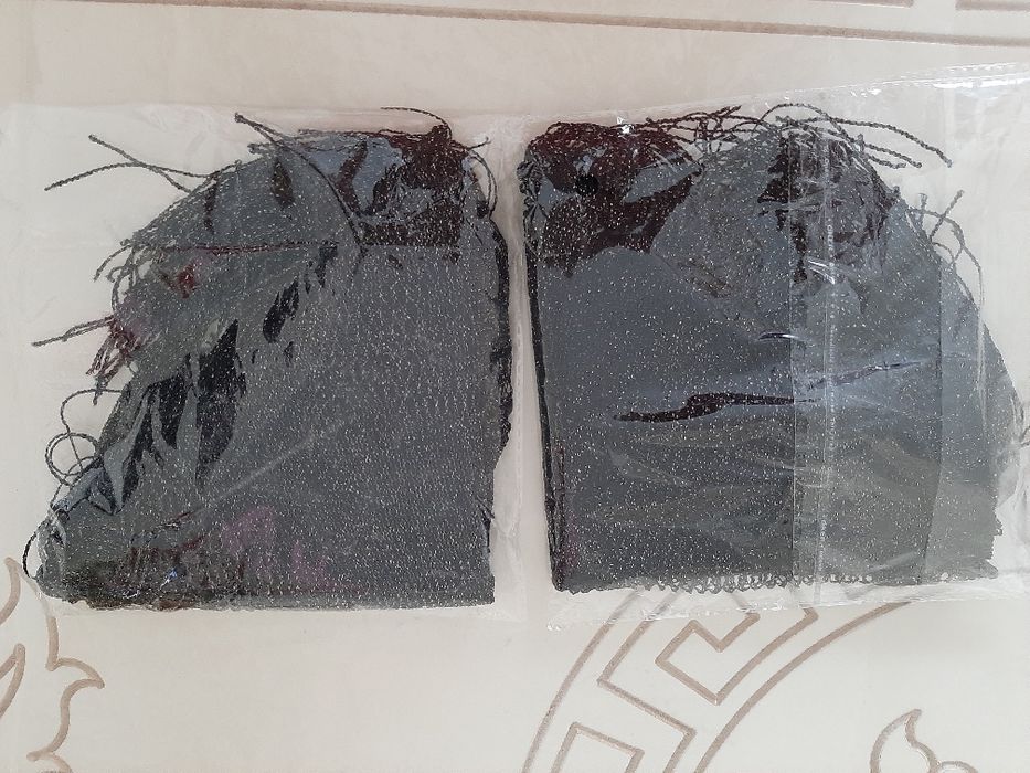 Косынка с серебристым люрексом