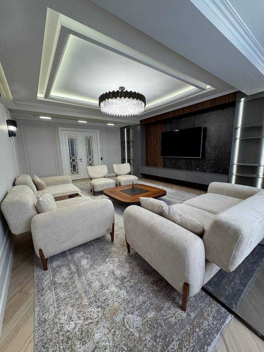 Аренда (Жк Mega Dom) 3-комнат 150м² Ор-р Паркентский - Макро