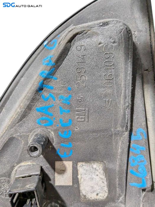 Oglinda Electrica Stanga Opel Astra G 1998 - 2007 Cod 259149 [L6845]