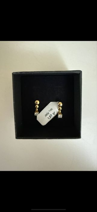 Золтые сережки детские