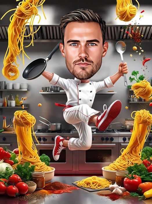 Дигитални карикатури-шарж за имен ден, рожден ден, годишнина и др.