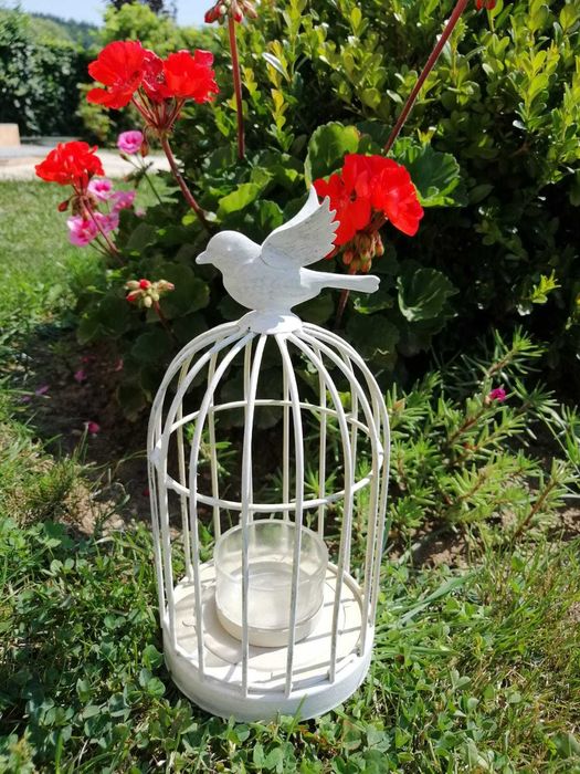 Colivii metal - suport lumanare/flori