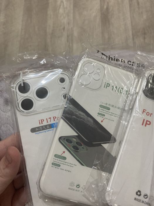 Чехлы прозрачные