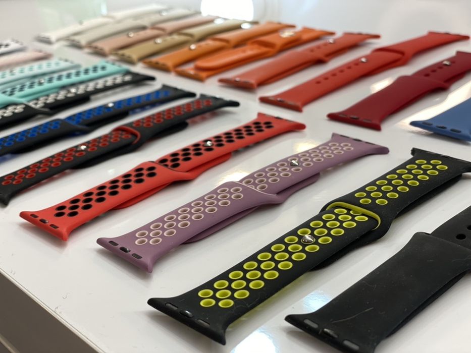 Bratari Silicon pt apple iwatch toate modelel 4/5/6 38-40 mm 42-44 mm