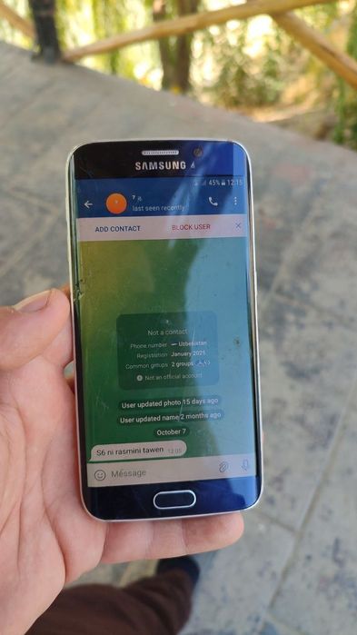 Samsung a23 va samsung s6 sotiladi