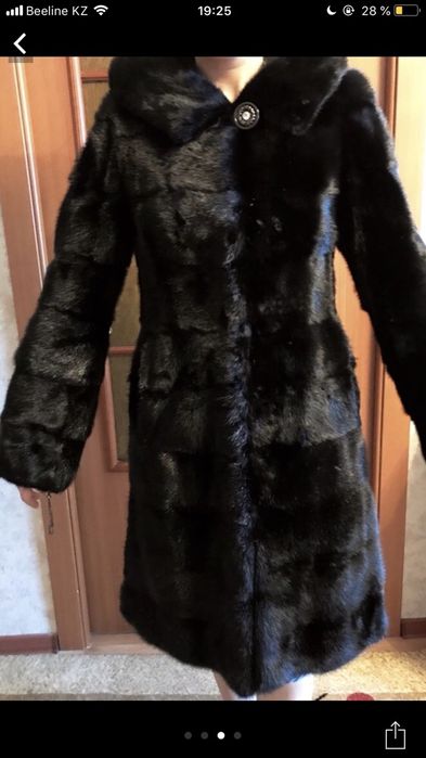 Продам норковую шубу . Цена 80000
