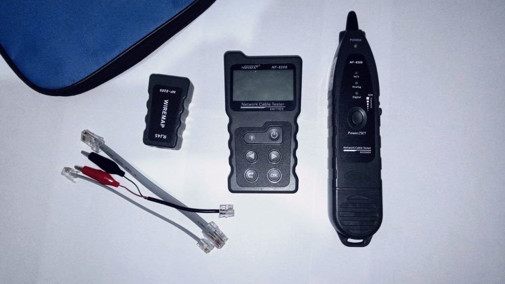 Noyafa NF-8209 kabel tester — ideal holat, arzon!