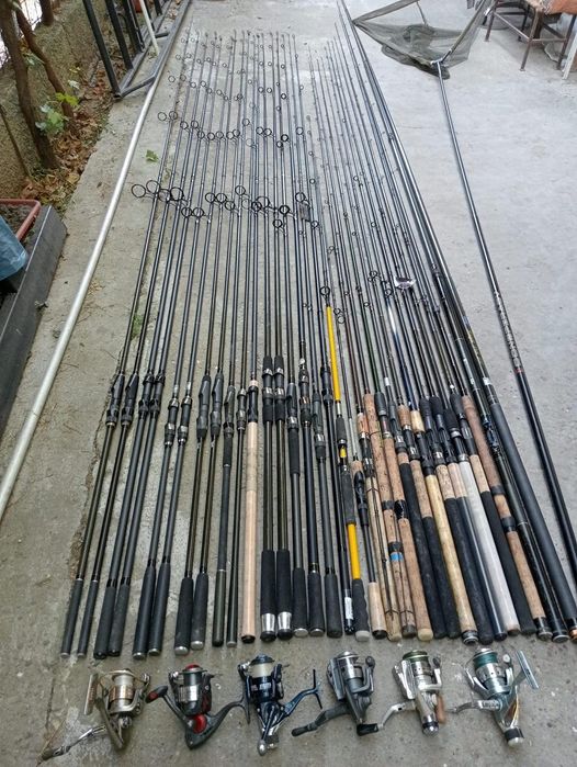 Lansete Shimano Sonik Daiwa Shakespeare crap feeder Anglia