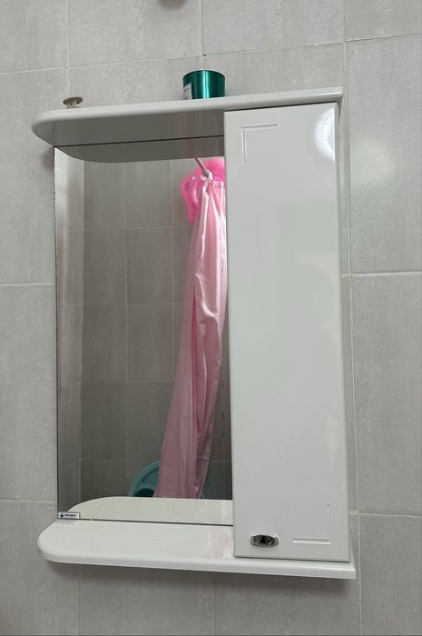 Тумба МДФ с зеркалом